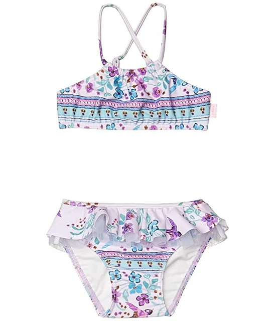 Seafolly Kids Folklorica Apron Tankini Set - Girl's Size 6 - Multi NEW