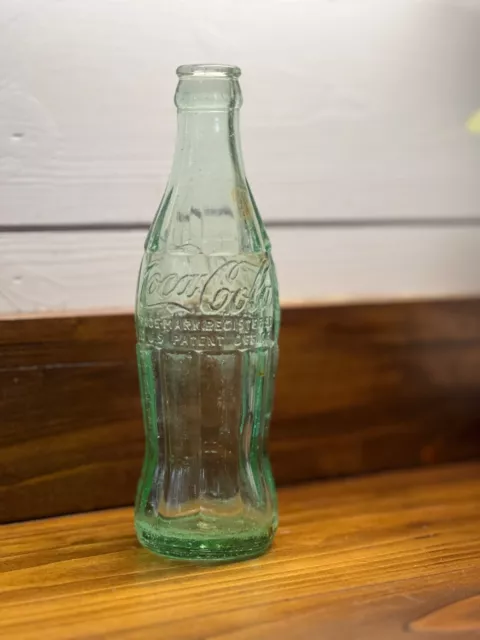 Cuthbert Ga Vintage 6 oz Coca Cola Bottle Embossed Green Coke Bottle Hobbleskirt 2