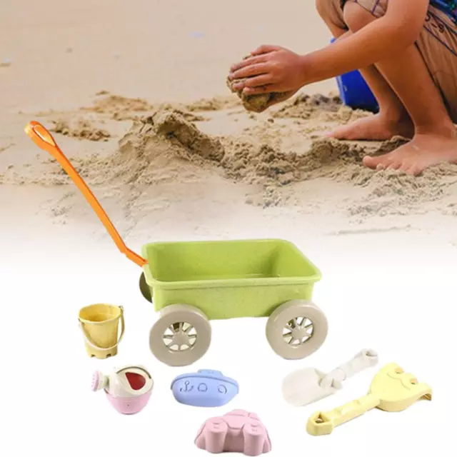 Beach Wagon Toy Funny Sand Water Toys Educational Toys Summer Beach Toy for