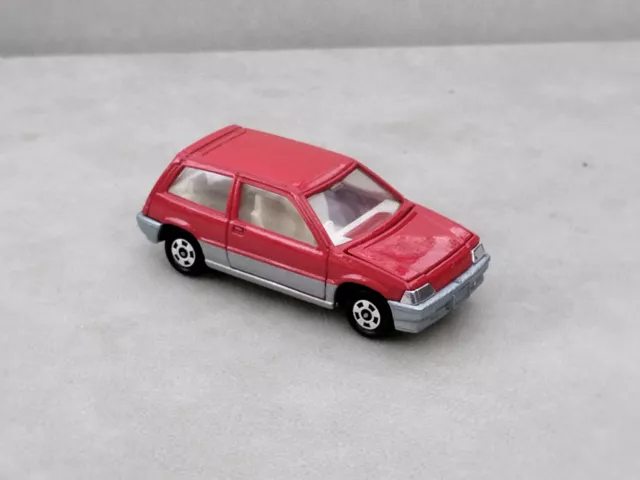 Tomy Tomica #17 Honda Civic  Japan made 1:58 Die Cast Red N Mint! (TN1)