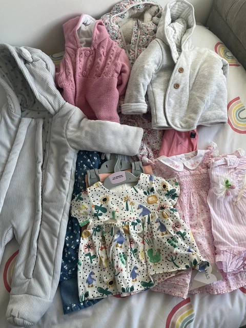 Baby Girls 3-6 months bundle Mostly New