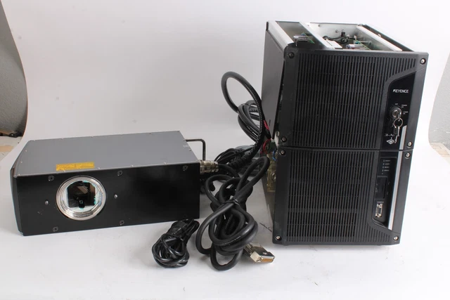 Keyence MD-X1020 3Axis Hybrid Laser Marker Wide Area W/ Controller & Cable AS IS