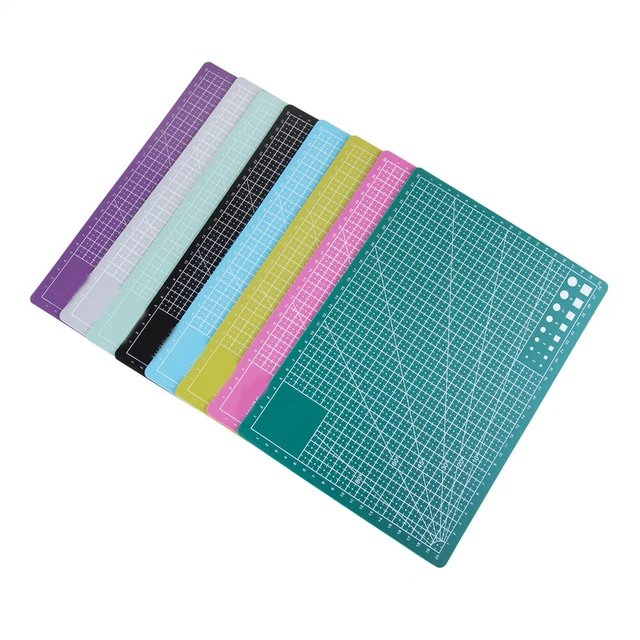 Alfombra de corte A4 de un solo lado banco de trabajo almohadilla de corte de patchwork herramienta de costura tabla manual