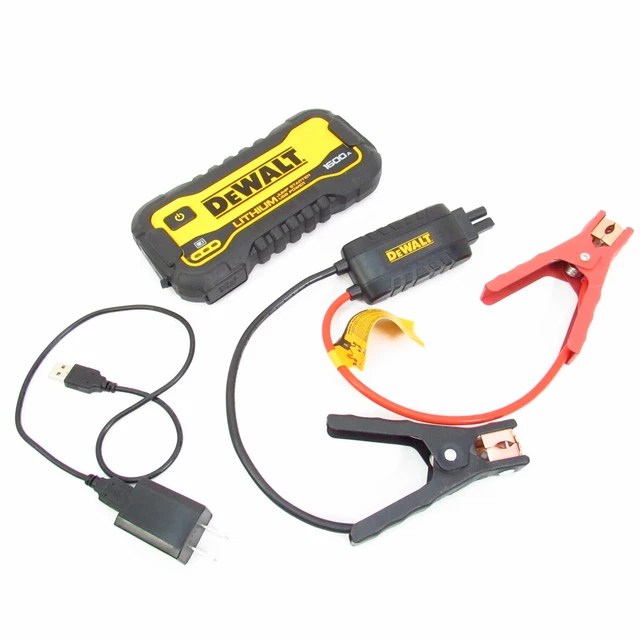 DEWALT DXAELJ16 1600 Peak Amp Lithium Vehicle Battery Jump Starter 69.