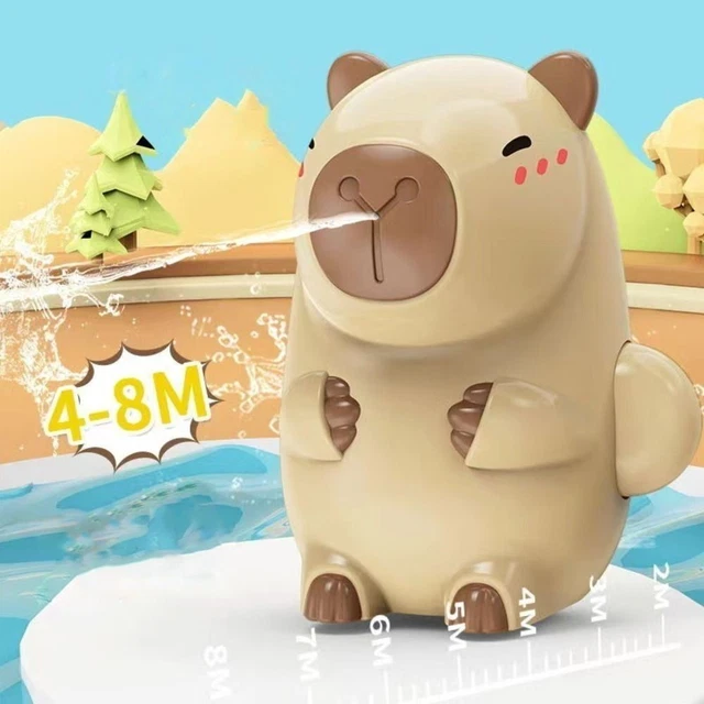 Capybara Inflatable Pool Toy SPRAY WATER CAPYBARA Water Play Toys Capybara Water Fighting Toys Kids ...