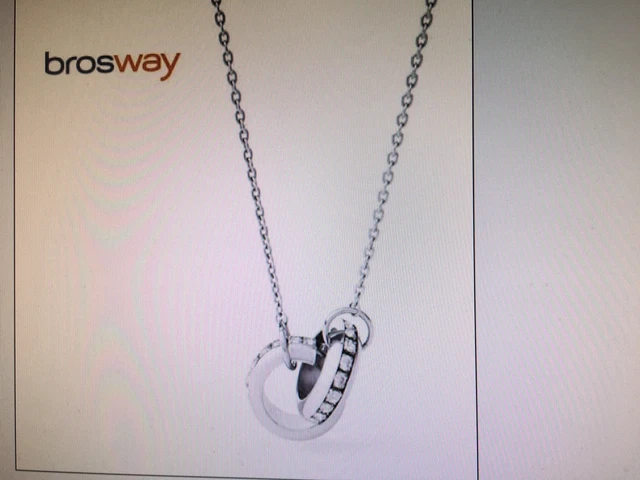 Brosway Collana Tres Jolie In Acciaio 316L E Cristallo Swarovski - Modello BTJMS691, Gioiello Donna Con Catena Di Allungamento, Idea Regalo - 3