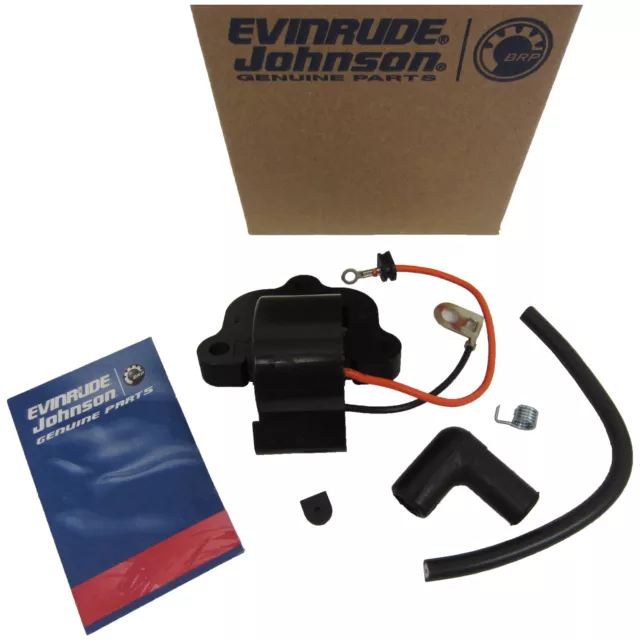 Johnson Evinrude OMC New OEM Ignition Coil Kit, 0502886