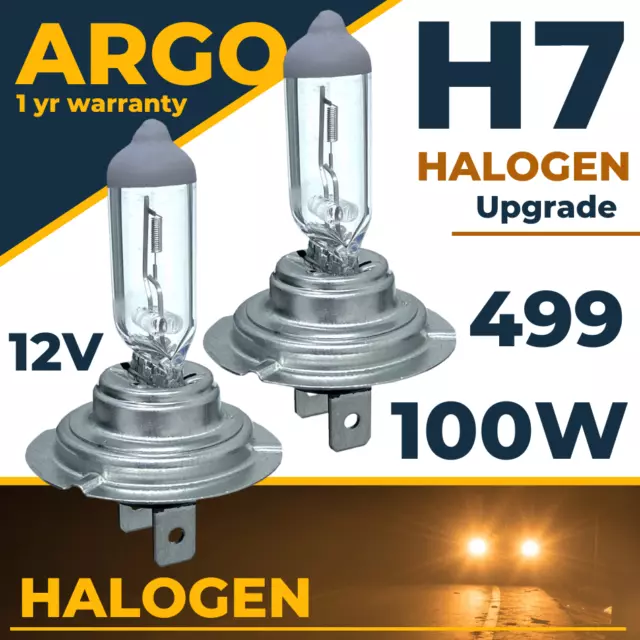For Mercedes C-Class W204 100w Upgrade Halogen 2007-14 Low High Headlight Bulbs
