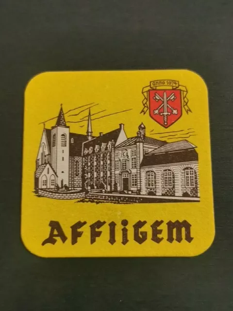 Affligem Sous Bock Bierdeckel Beer Mats Coasters Number 283