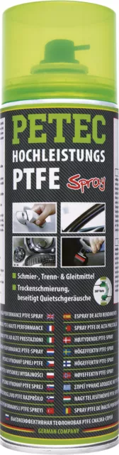 PTFE-Spray / Transparent 1x 500ml - PETEC