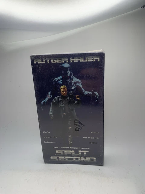 Split Second Rutger SPLIT SECOND VHS Rutger Hauer Monster Horror SciFi Movie Cult Classic ...