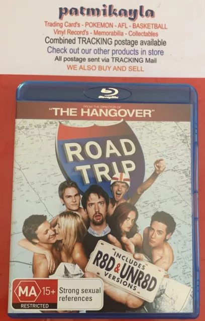 Road Trip Blu-ray Disc Tom Green OOP RARE Rated + Unrated 2000 Todd Phillips