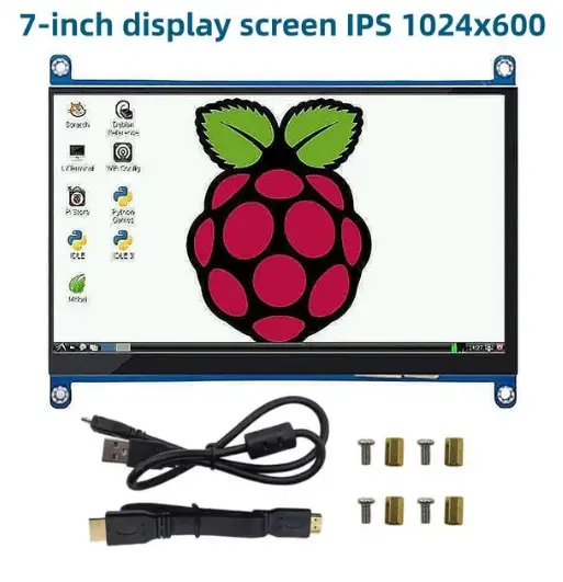 7 Inch LCD Touch Screen with HDMI & USB for Raspberry Pi | 14 Day FREE SHIPPING