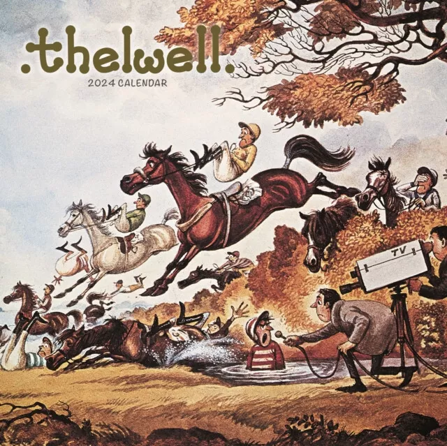 Thelwell 2024 Calendar Thelwell Calender 2024 Thelwell pony calendars horse