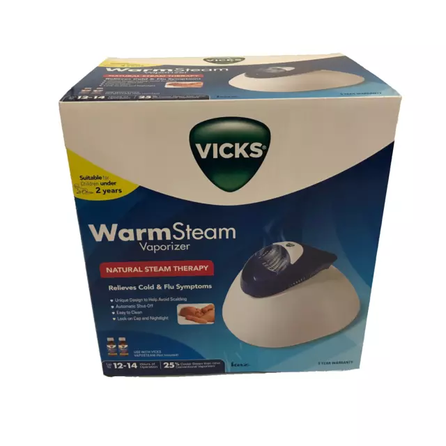 NEW VICKS Warm Steam Vaporizer Model V188 SA PICK UP ONLY Vaporiser Relieves Flu