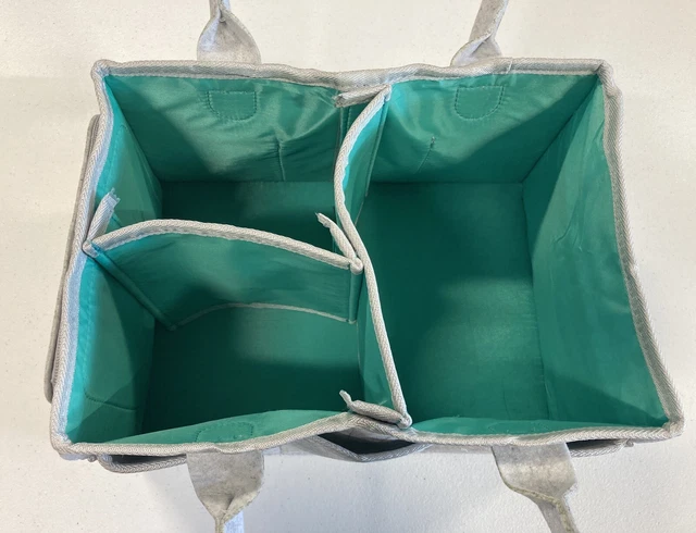 AllBaby- Diaper Caddy Organizer. Storage Bin. Portable Nursery Holder Bag.