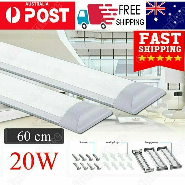 GERMANAEG 36W 18W Slimline Linear LED Fluro Fluorescent batten