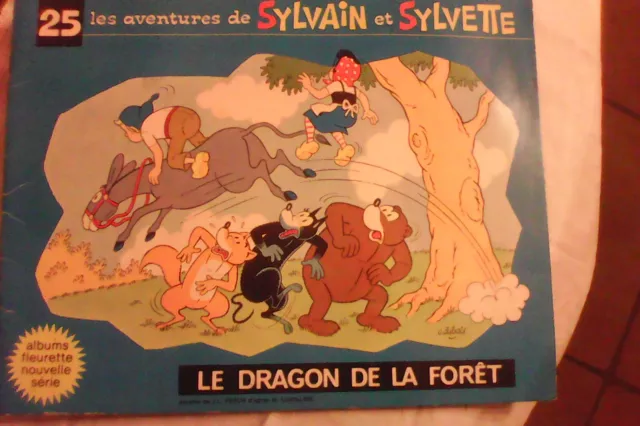 les aventures de sylvain et sylvette/le dragon de la forêt/fleurus