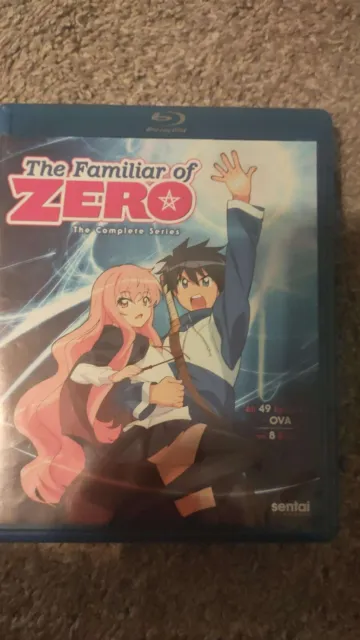The Familiar of ZERO: Complete series [Blu-ray] VERY GOOD CONDITION