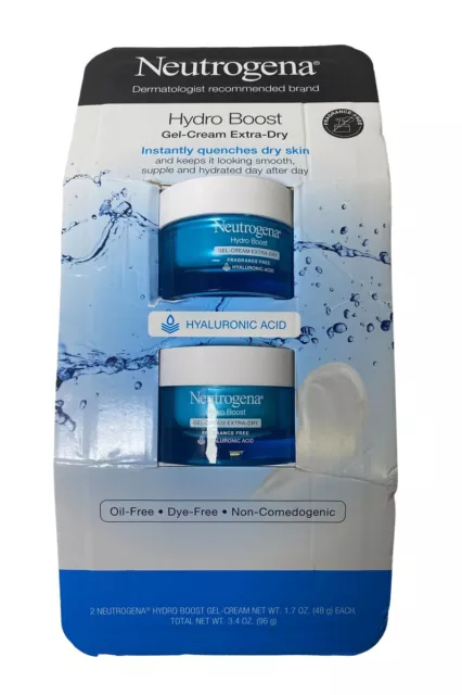 Neutrogena Hydro Boost Gel-Cream Daily Use - 1.7oz. (Pack of 2)(NEW) Neutrogena Hydro Boost Gel-Cream Daily Use - 1.7oz. (Pack of 2)(NEW)