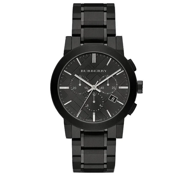Burberry BU9354 The City Wrist Watch for Men Swiss Made Quartz NWT