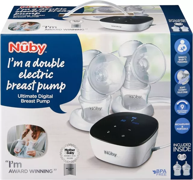 Nuby Double Electric Digital Breast Pump (brand new)