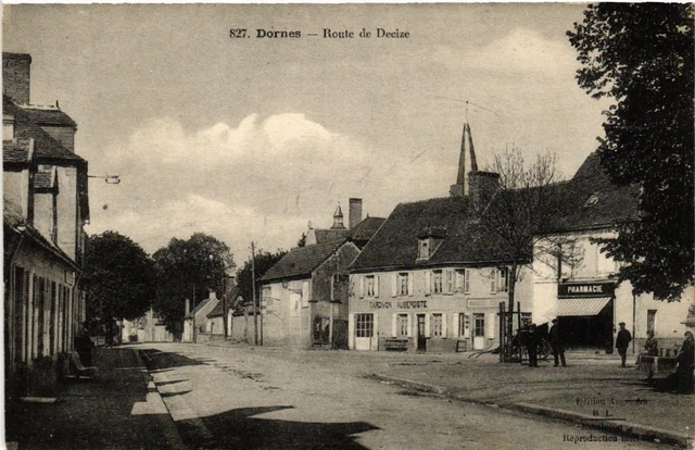 Carte Postale Ancienne - CPA 58 Donzy Route De Beauséjour - Années 1900
