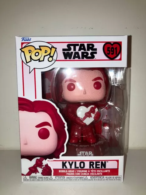 Kylo Ren - Funko Pop Valentines - Bobble-Head #591 - Figurine Star Wars
