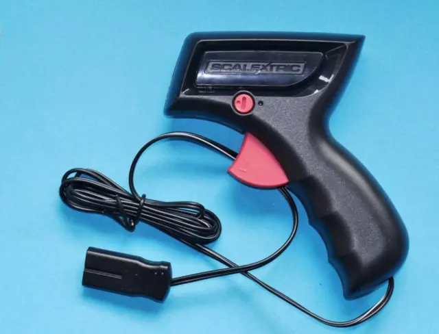 SCALEXTRIC START SPEED LIMITING CONTROLLER C8437 HAND THROTTLE with RED TRIGGER