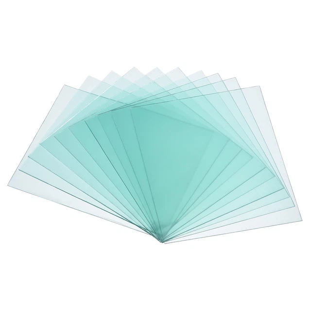 16pcs 4.3 x 3.5‘’ Welding Protection Lens Right Angle Replacement, Clear