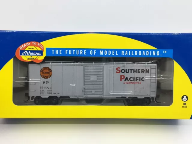 HO Athearn RTR 70025 Southern Pacific 40’ Youngstown Door Boxcar SP #163074