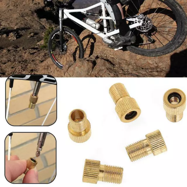Kit Adaptateurs Valve Vélo ZUOQIANG - 21 Pièces Pour Pompe DV/AV/SV - Gonfleur Pneu Voiture, Ballon