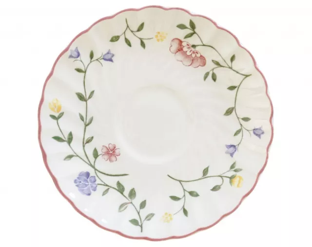 Johnson Brothers Verano Chintz Taza Té Platillos Solo X 6