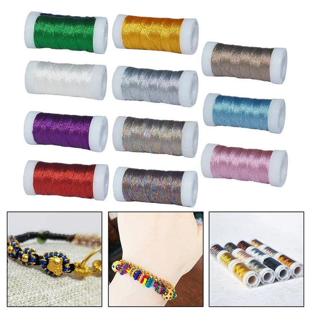 Perfekt Für DIY -Projekte Eine Rolle Von Handgefertigt Spulenpackfaden