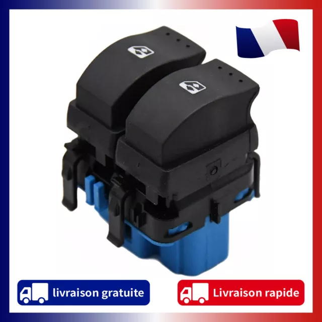 Interrupteur leve vitre pour OPEL VIVARO / MOVANO RENAULT 8200108269