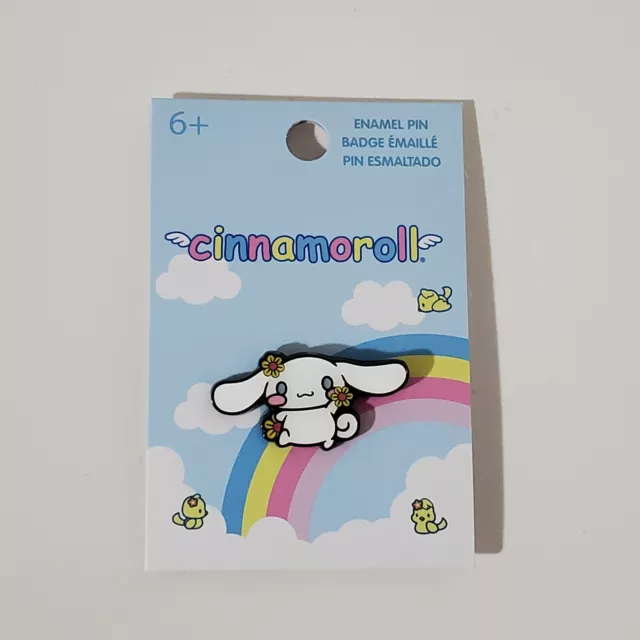 Sanrio Hello Kitty Cinnamoroll Spring Daisy Enamel Pin