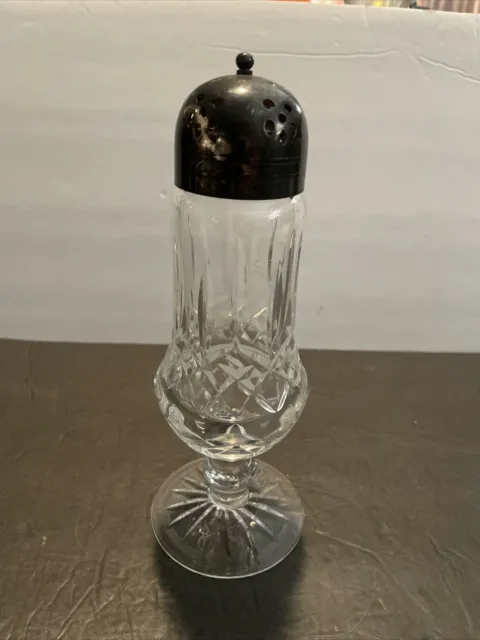 Vintage Waterford Crystal Lismore Muffineer / Sugar Shaker 8"H