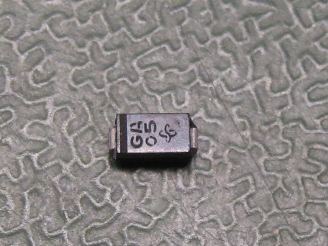 25 Stück - SMD-Diode Vishay GF1A - 50V 1A/30A I(fsm) - Low-Vf Low-Ir - DO-214BA 3