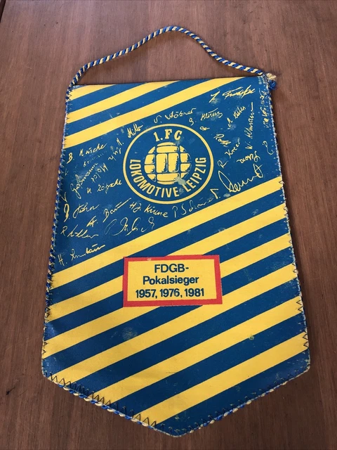 Fanion / Pennant De Football - 1FC Lokomotive Leipzig - Bon état