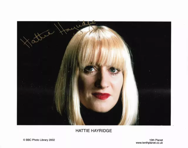 Hattie Hayridge "Holly" Red Dwarf Signed Autograph 10" x 8" COA 34998