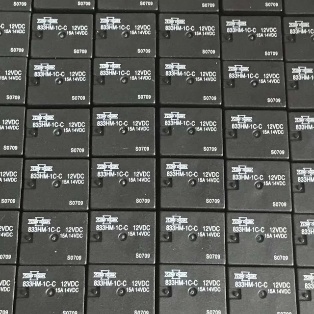 5Pcs Songchuan 833HM-1C-C 12VDC 15A 14VDC Power Relay 5 Pins