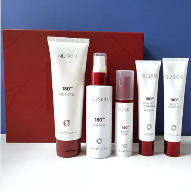 Nu Skin 180 Skin Activating System 5pcs Set Skin Care Antiaging Moist Elasticity