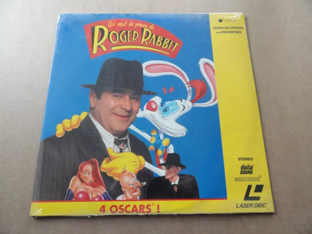 Laserdisc  Qui Veut La Peau De Roger Rabbit ? Neuf Scelle