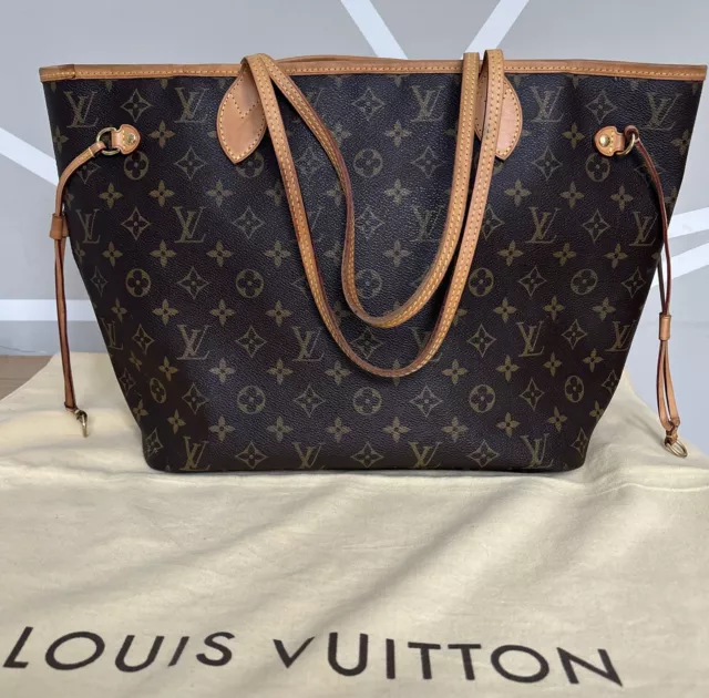 Louis vuitton neverfull outlet mm dust bag
