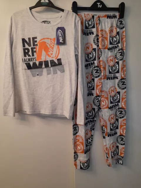 Boys nerf pyjamas online