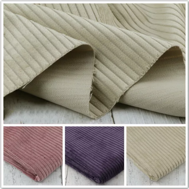 6 Pays de Galles Velours Tissu Coton Épais Hiver Veste Pantalon Tissu Par Mètre 3