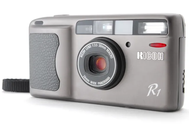 LCD Works [Near MINT w/Strap] Ricoh R1 Point & Shoot 35mm Film Camera From JAPAN