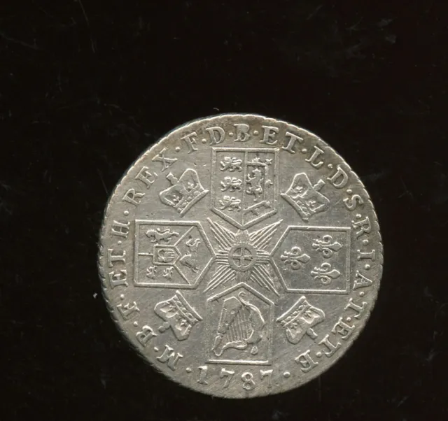 1787 Great Britain Shilling Silver Maundy Money  2-227