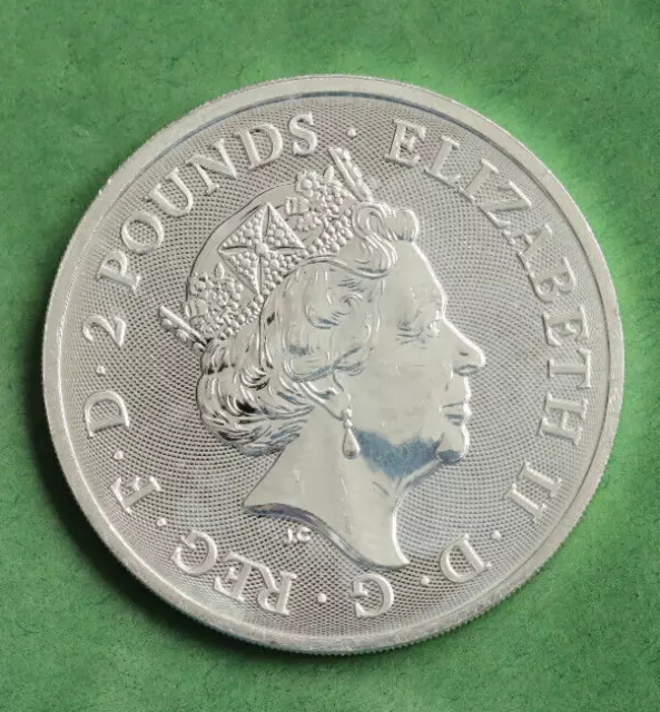 2018 Trafalgar Square 1oz .999 Fine Silver Coin Landmarks of Britain Royal Mint 3
