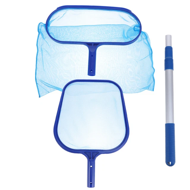 Eosnow Strumento Per La Pulizia Efficace Della Vasca Per Laghetto Della Piscina Della Rete A Maglia Fine Dello Skimmer Leggero Per Foglie 82561907 - Foto 8